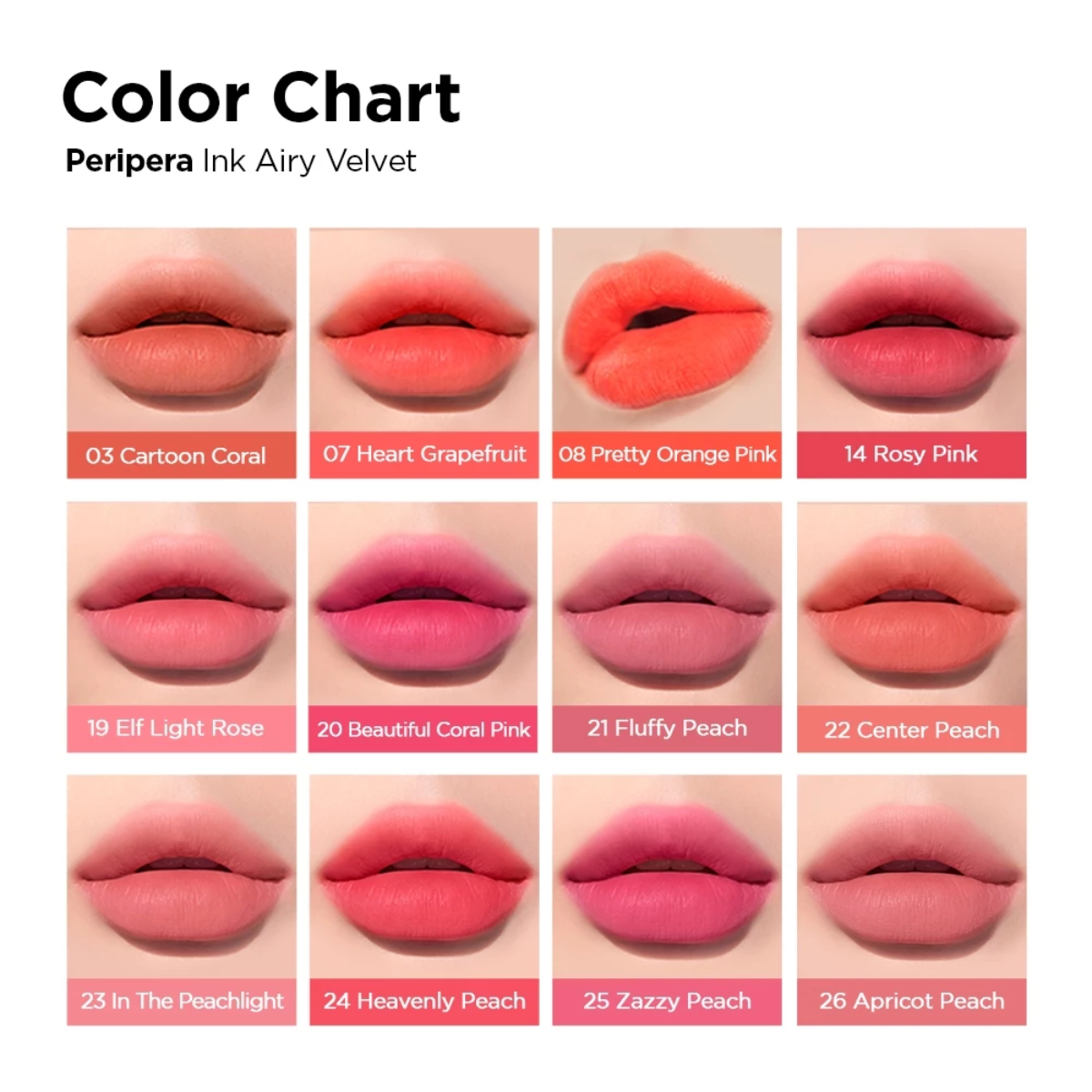 [Săn Sale]Son Kem Lì Peripera Ink Airy Velvet 4g