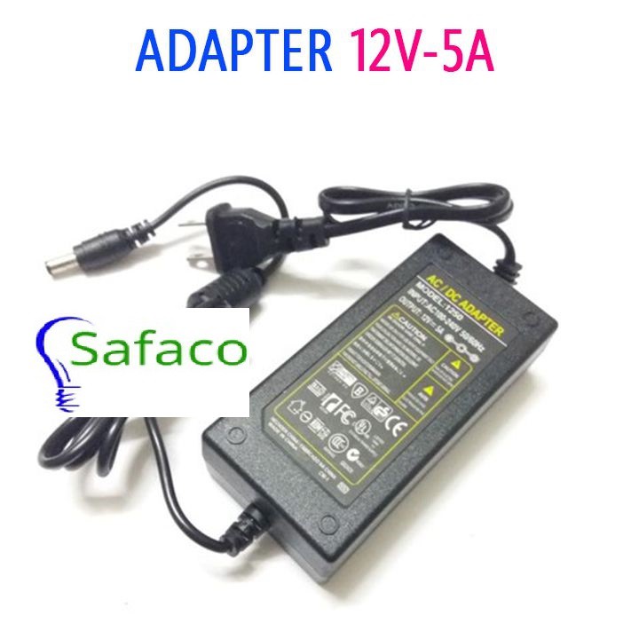Nguồn adaptor 12v 5a cho máy bơm