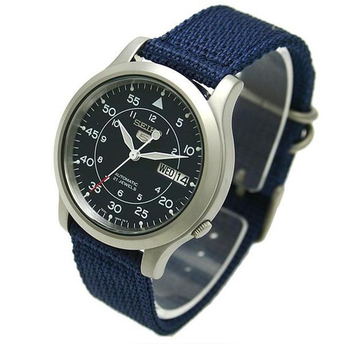Đồng Hồ Cơ Nam Seiko 5 Quân Đội Cao Cấp Automatic
