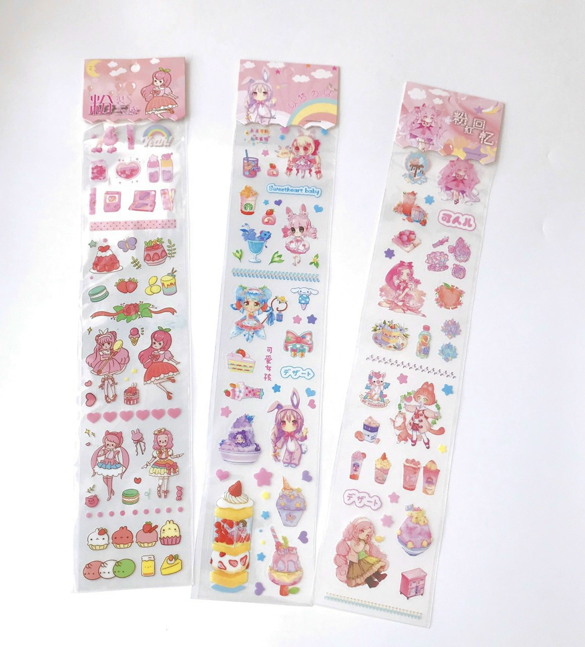Sticker dán Dây chữ nhật khổ dài