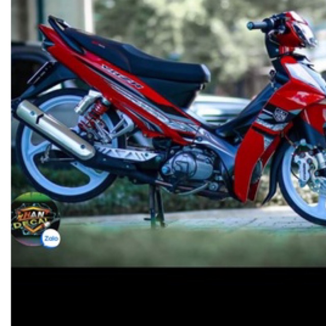 Tem sirius 110 y11zr đỏ