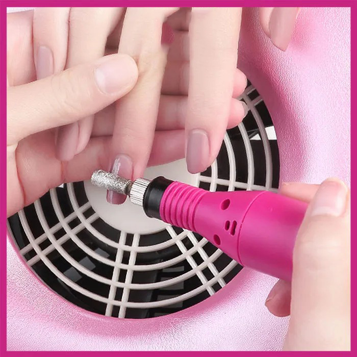 [FREESHIP🎁]Máy mài móng mini - máy dũa móng tặng kèm bộ 6 đầu mài