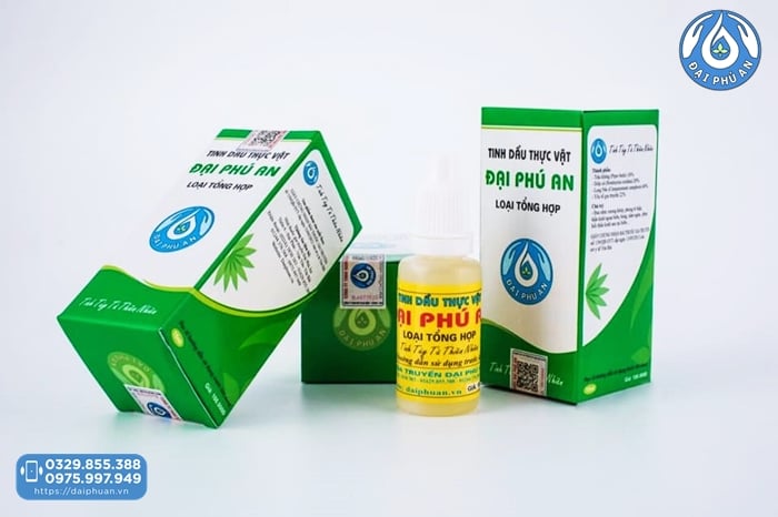 COMBO 05 Chai tinh dầu thực vật Đại Phú An 15ml
