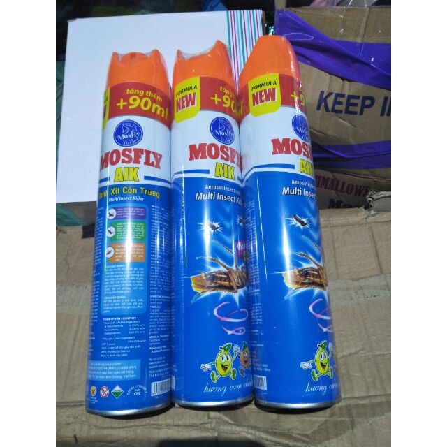 Bình xịt côn trùng Mosfly 600ml