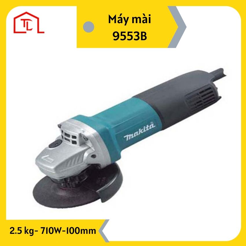 Máy mài góc makita 100mm 710w 9553b công tắc đuôi