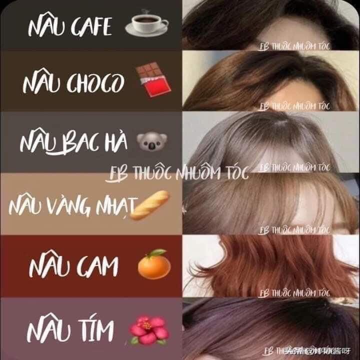 Thuốc Nhuộm Hot Trent Tone Nâu