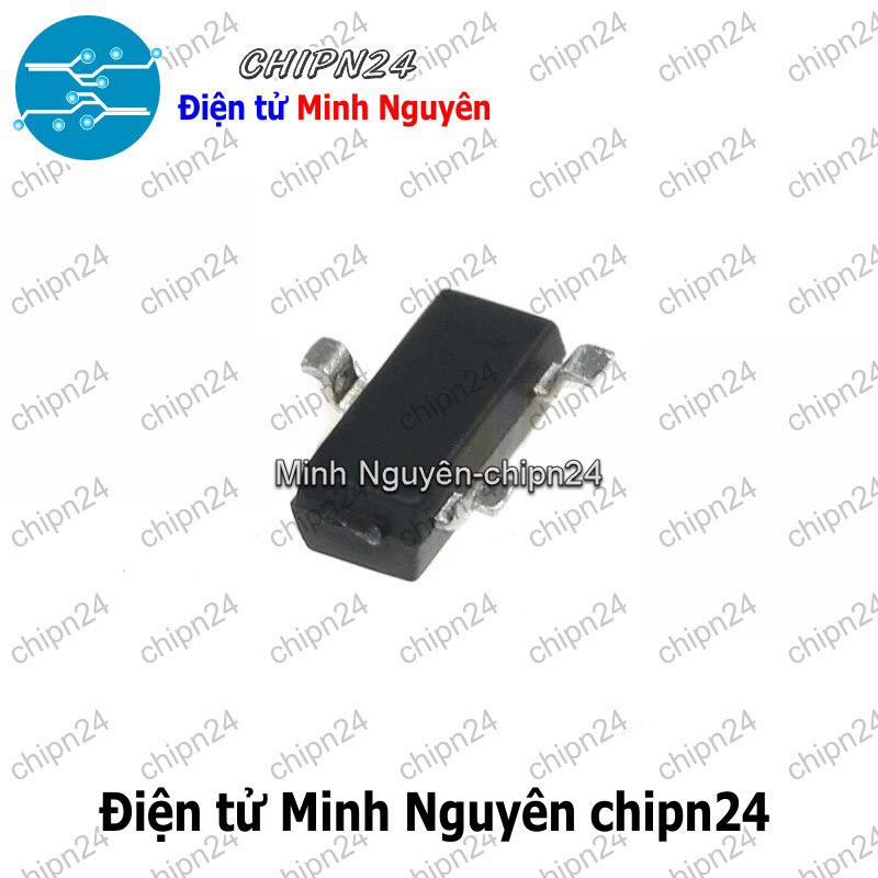 [25 con] (G10.1) Transistor Dán S9012 (2T1) SOT-23 PNP 500mA 40V (SMD) 9012 - HH005564
