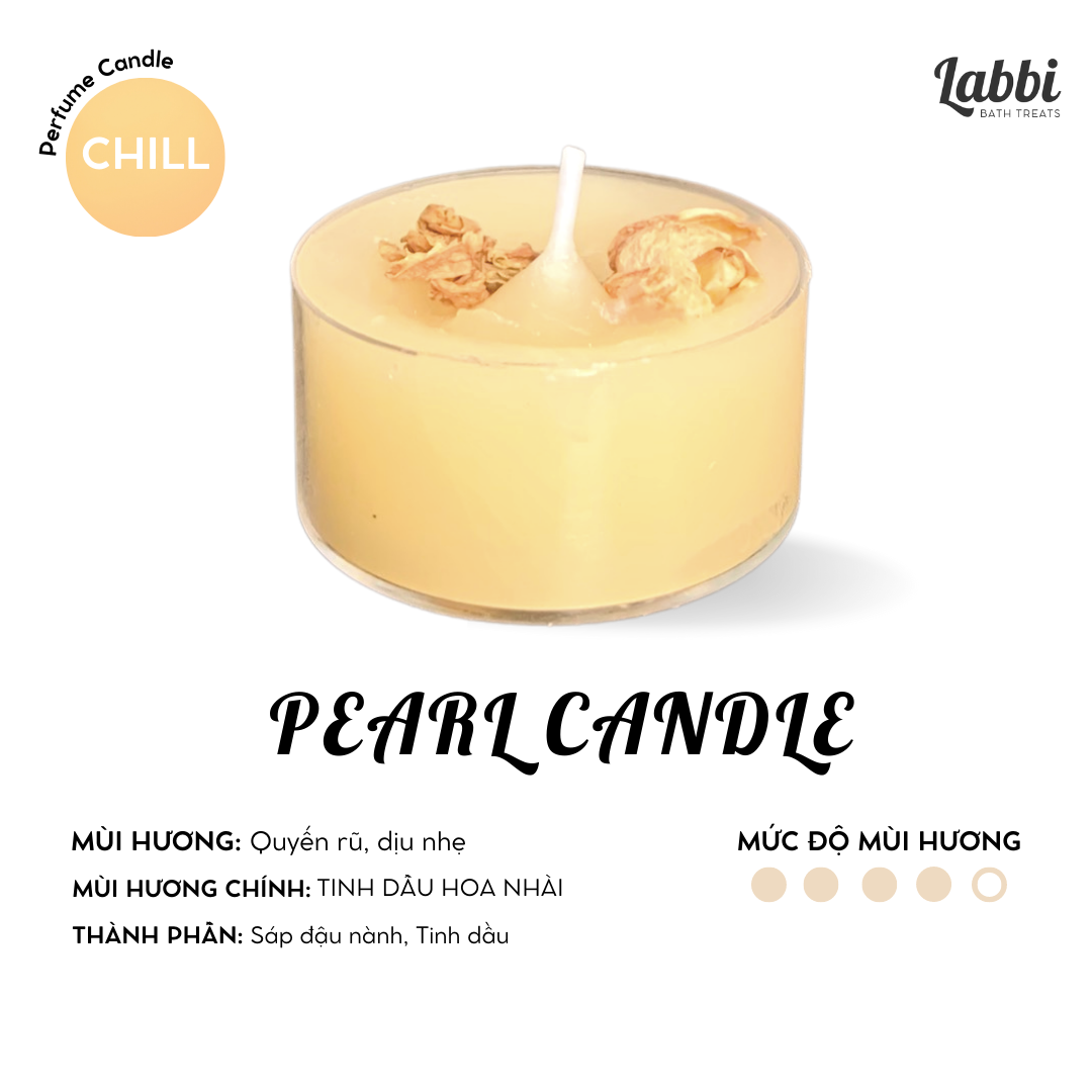Pearl candle nến trang trí / candle