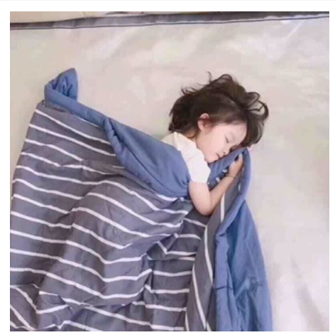 Chăn hè Muji kẻ sọc cotton poly xuất Nhật
