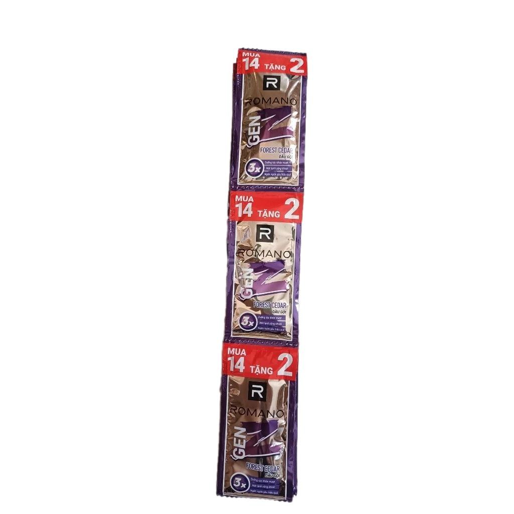 Dây Dầu gội Romano Gen Z dây 16 gói (gói 5g)