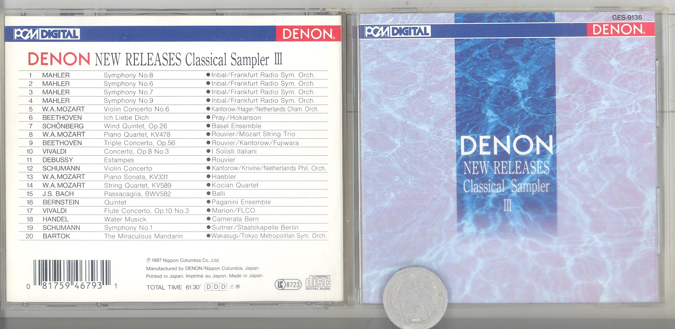 stereomate - Đĩa nhạc - CD gốc: Tuyển chọn nhạc cổ điển của hãng Denon