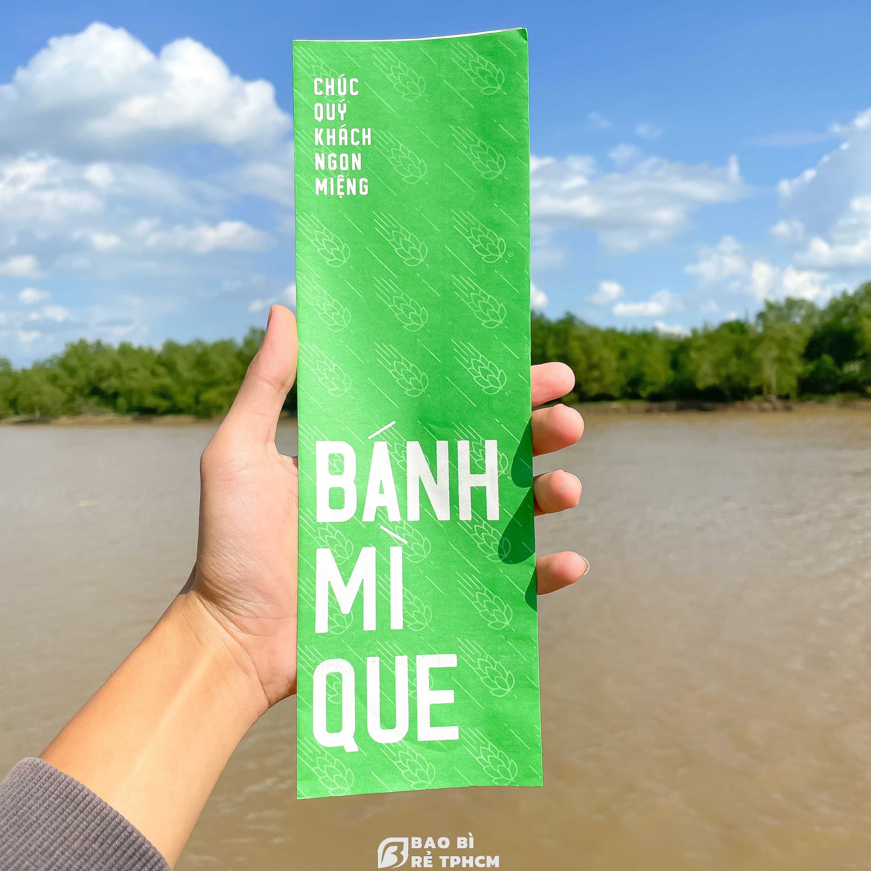 Túi Đựng Bánh Mì Que Xanh 1000 Túi