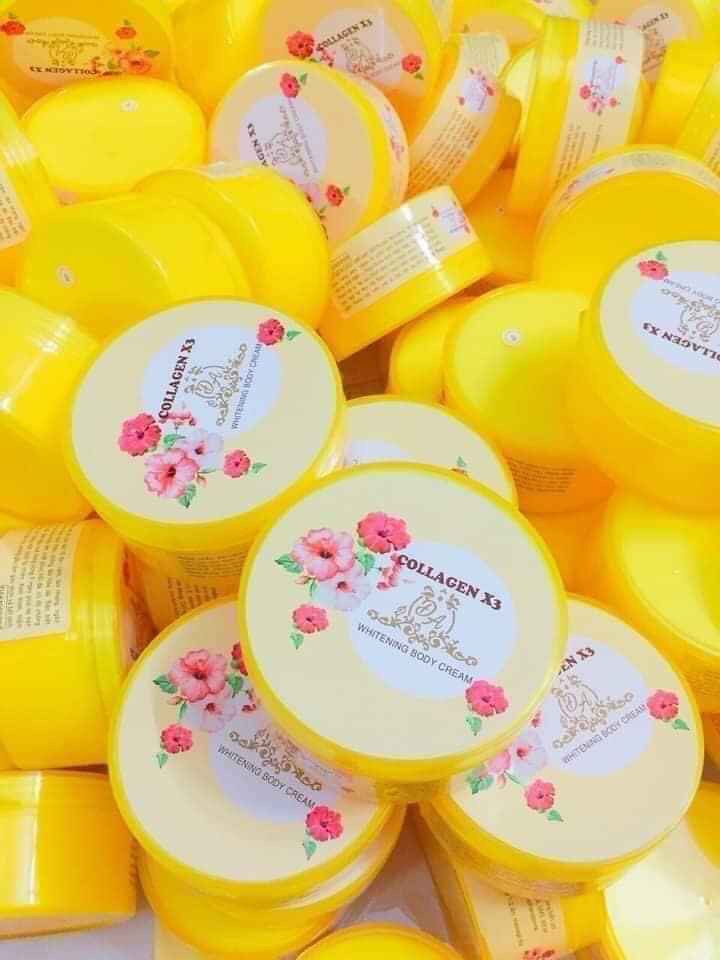 Kem body trắng da collegen x3 chuẩn Chính Hãng