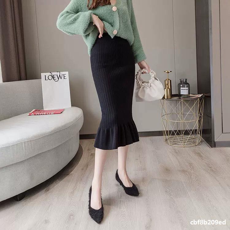 Chân váy len đuôi cá chân váy công sở cv16