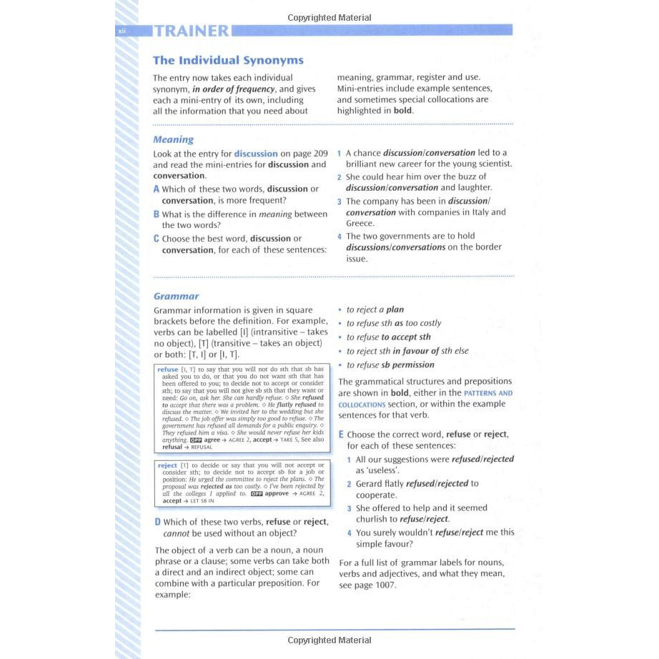 Từ Điển: Oxford Learner'S Thesaurus With Cd Room (Phiên Bản Anh - Anh)