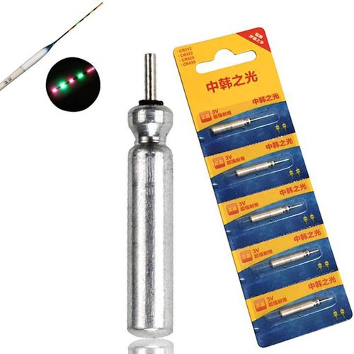 Pin phao câu đài 1 vỉ 5 quả