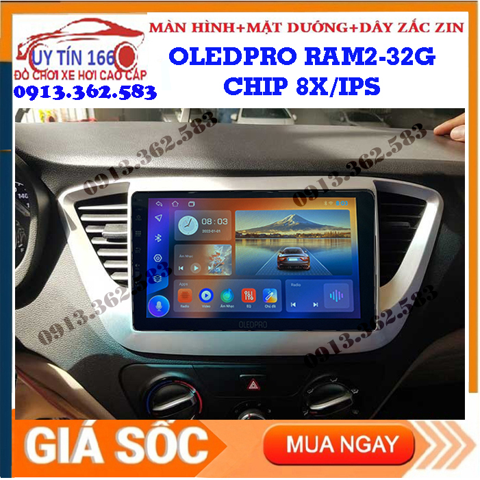 Màn hình ANDROID 10.0 xe HYUNDAI Accent  có TIẾNG VIỆT ra lệnh giọng nói tích hợp vô lăng bản đồ VIETMAP Màn Hình DVD Android cho xe Hyundai Accent Màn hình android cho xe accent 2017-2020 SHOP UY TÍN 166!