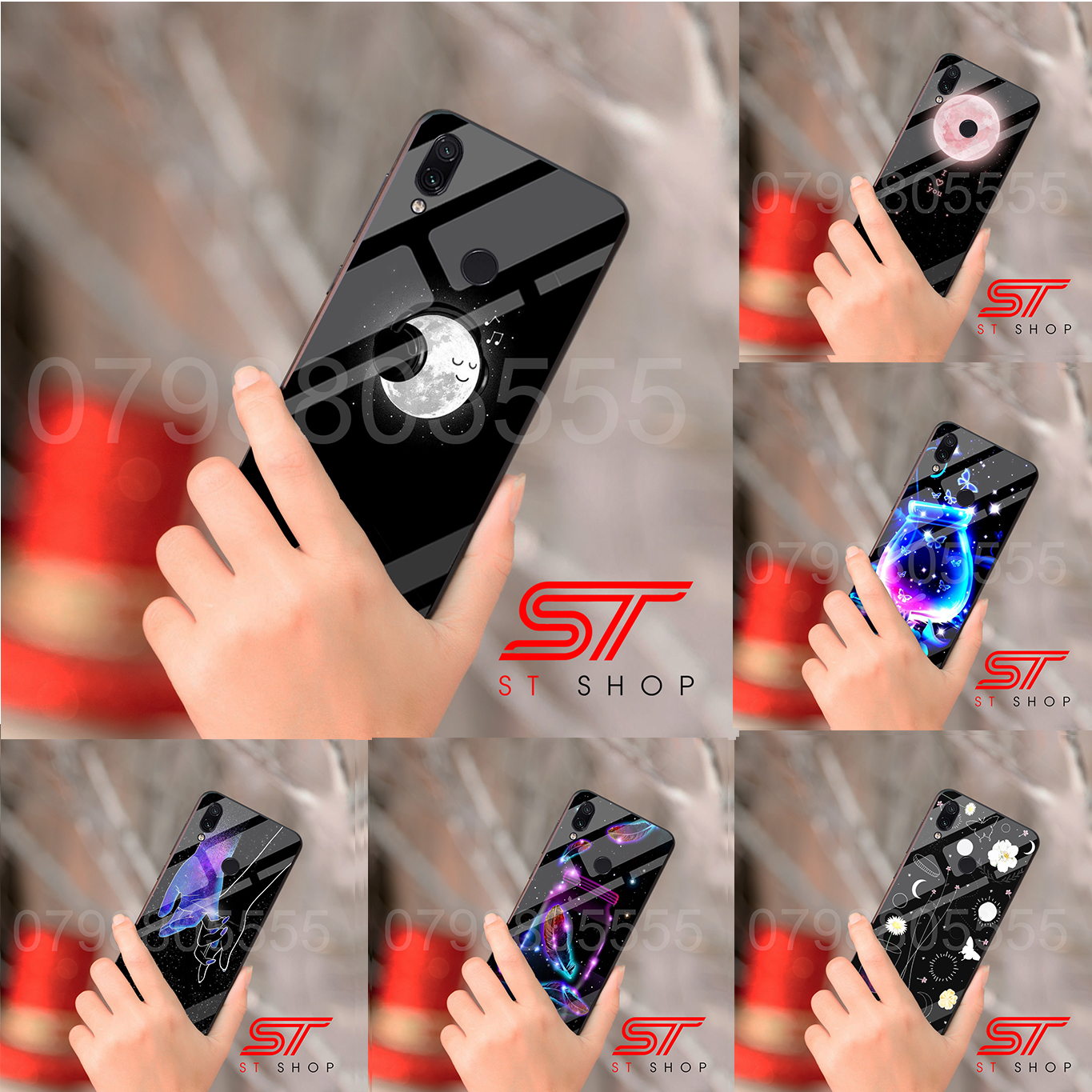 [ 6 Mẫu ] Ốp lưng kính cực đẹp cho Huawei Nova 3i / Huawei Nova 3e