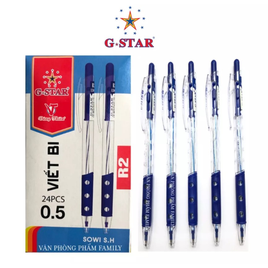 Bút Bi G-Star R2 (0.5mm) - Mực Xanh
