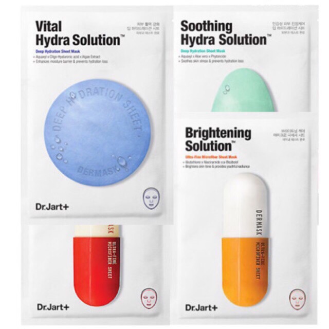 Combo 10 mặt nạ Dr Jart+ Vital Hydra Solution™ cam kết hàng đúng mô tả chất lượng đảm bảo an toàn đến sức khỏe người sử dụng đa dạng mẫu mã màu sắc kích cỡ
