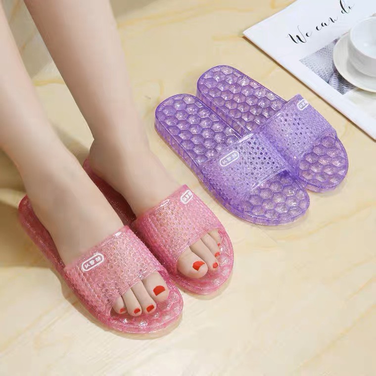 Dép nhựa - dép quai trong cho nữ bền đẹp nhiều màu sắc