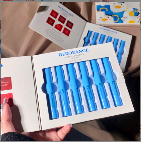 [HCM]Set 6 Thỏi Son Kem Bền Màu, Mềm Mượt Môi