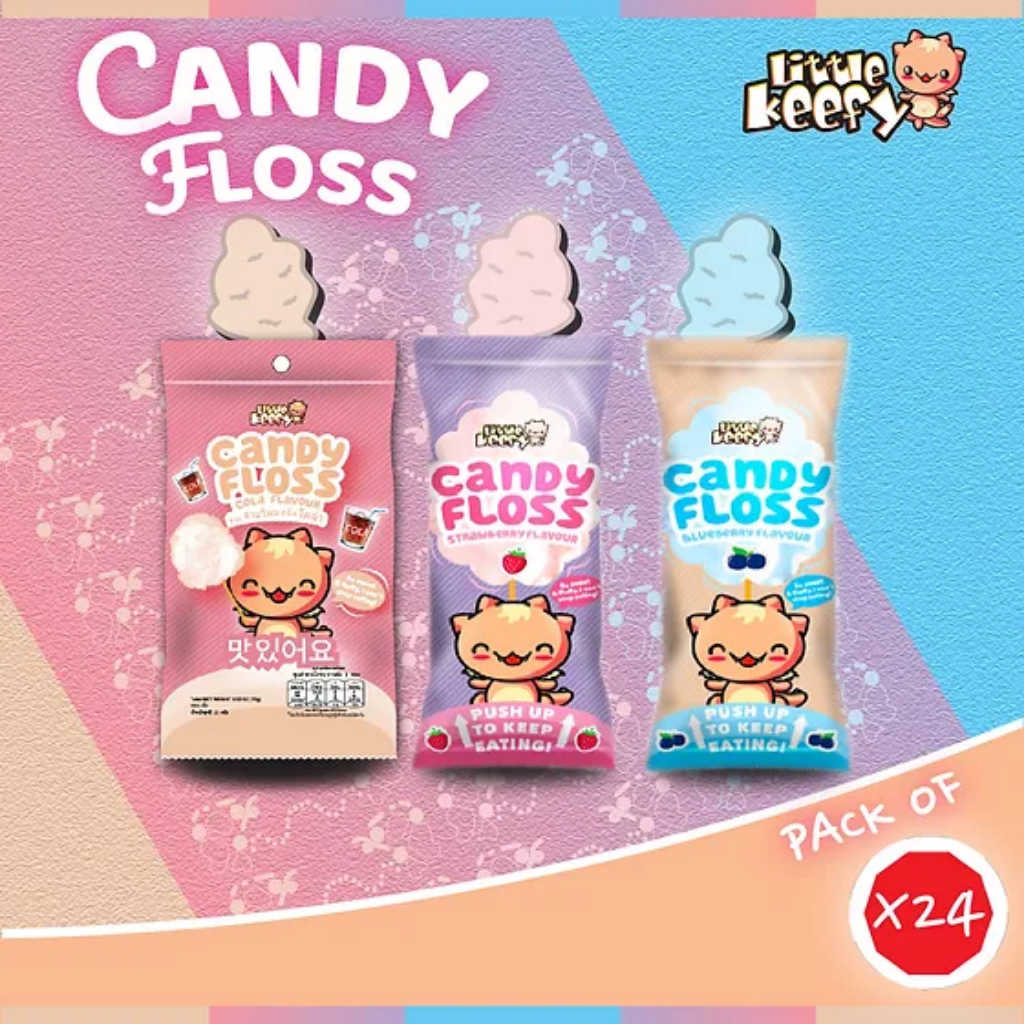 Kẹo Bông Gòn Little Keefy Candy Floss 15g
