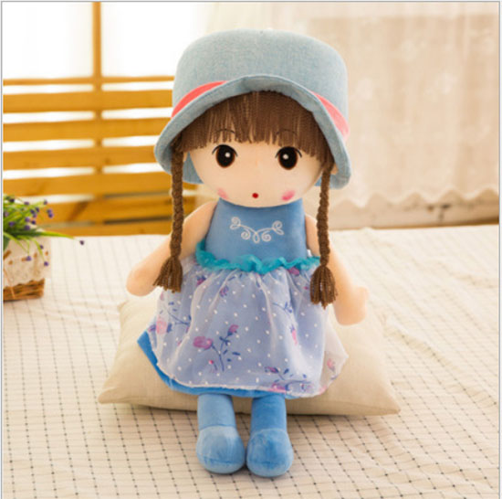 Búp bê nhồi bông siêu dễ thương cao 45cm