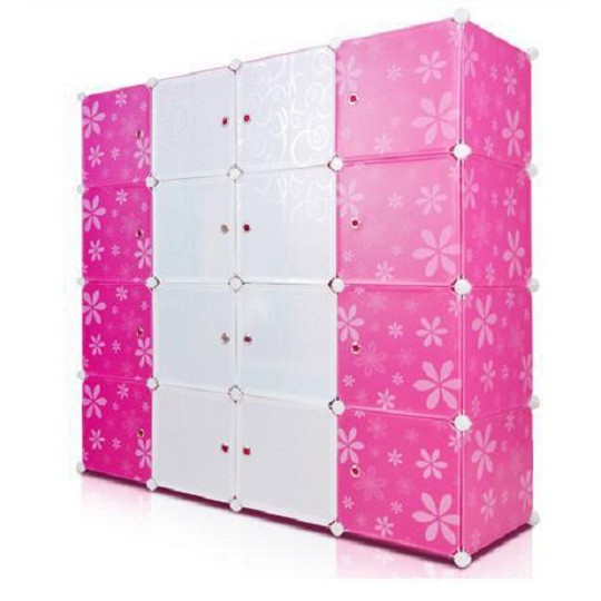 [HCM]Tủ nhựa ghép 16 ô