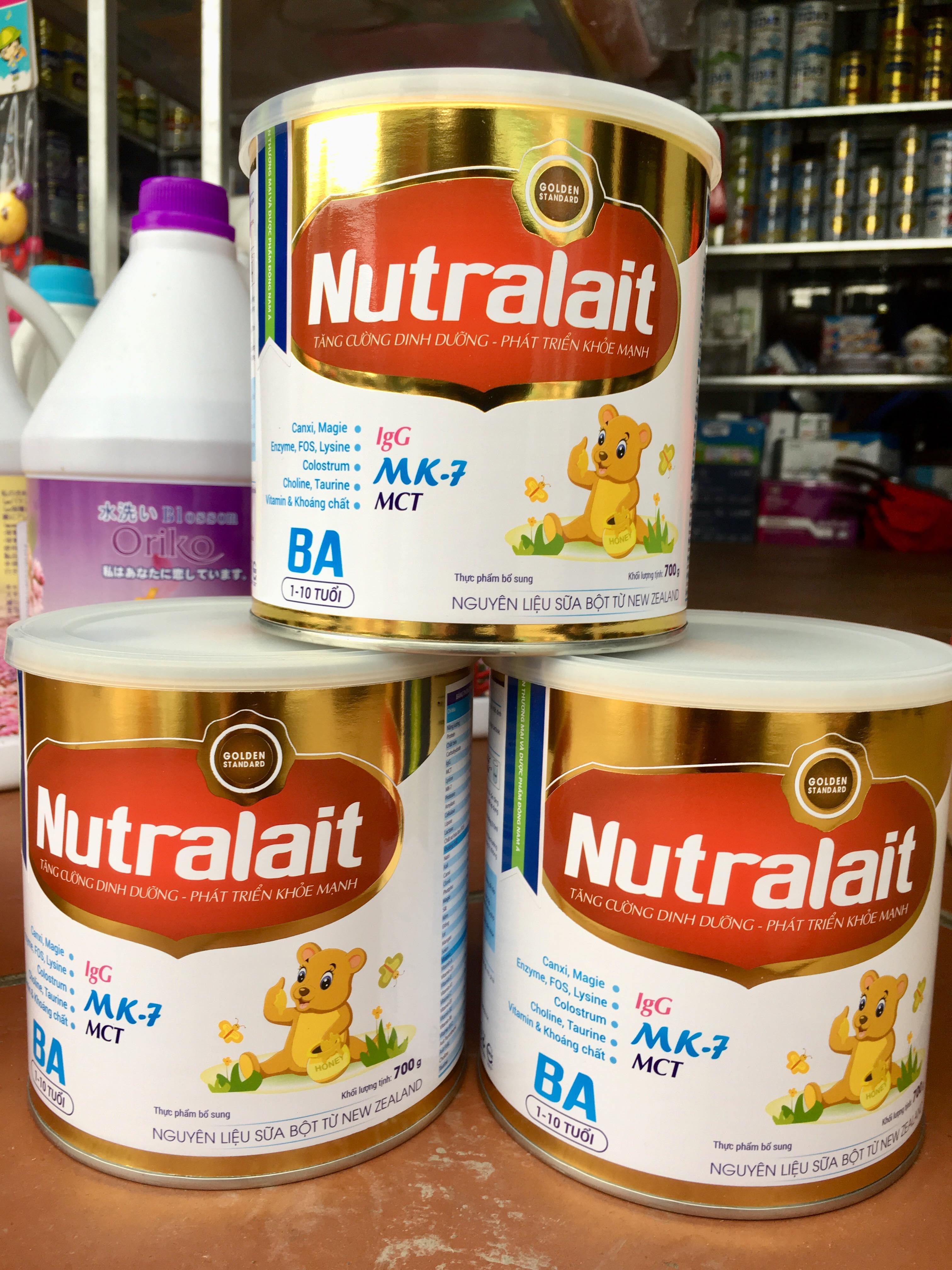 Sữa Nutralait BA 700g (1-10 tuổi) DATE mới