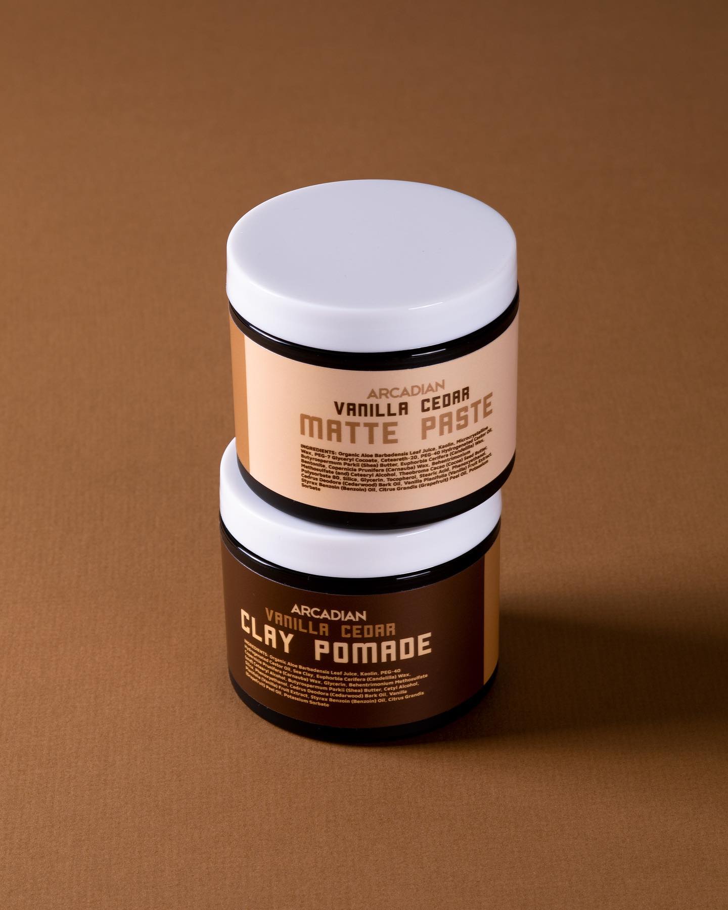 Sáp vuốt tóc Arcadian Vanilla Cedar Matte Paste 118ml
