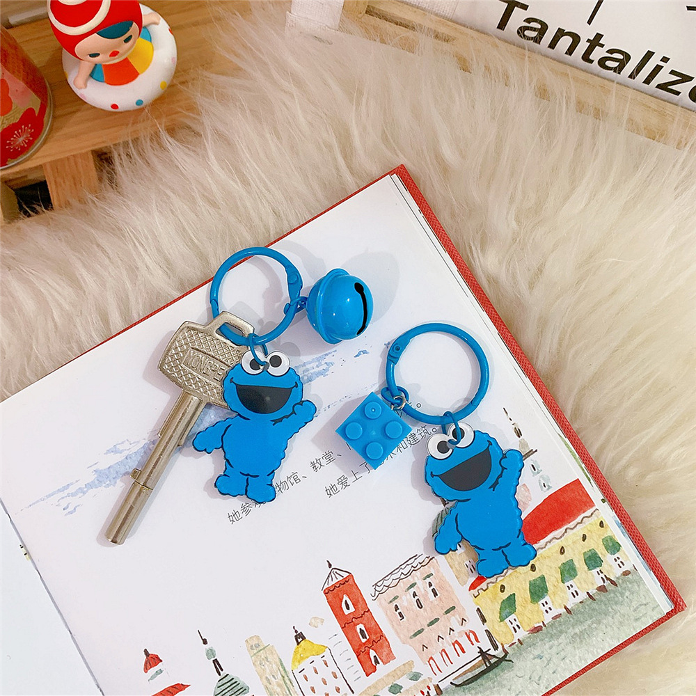 [HCM]Móc Khóa Cookie Monster So Cute