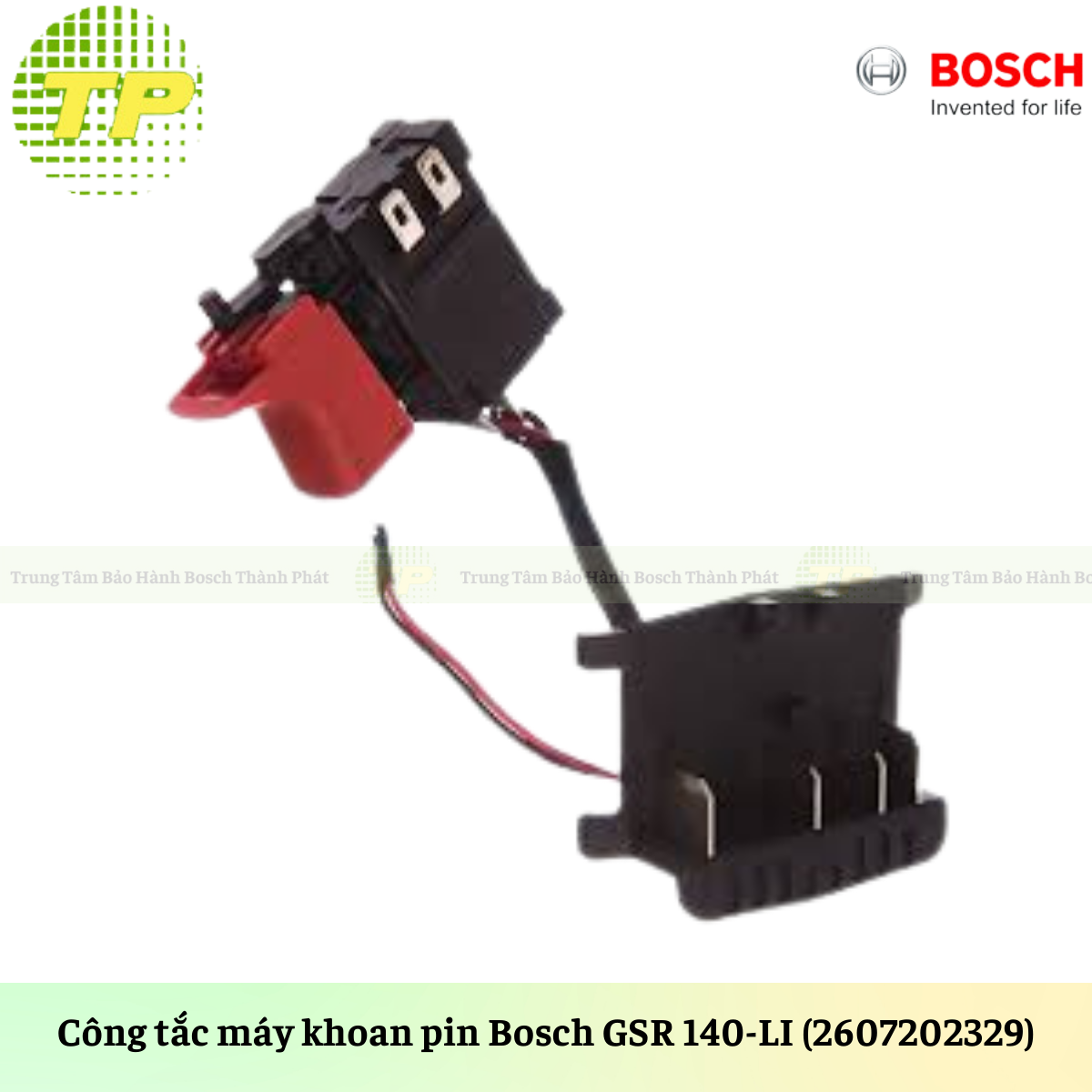 Công tắc máy khoan pin Bosch GSR 140-LI (2607202329)
