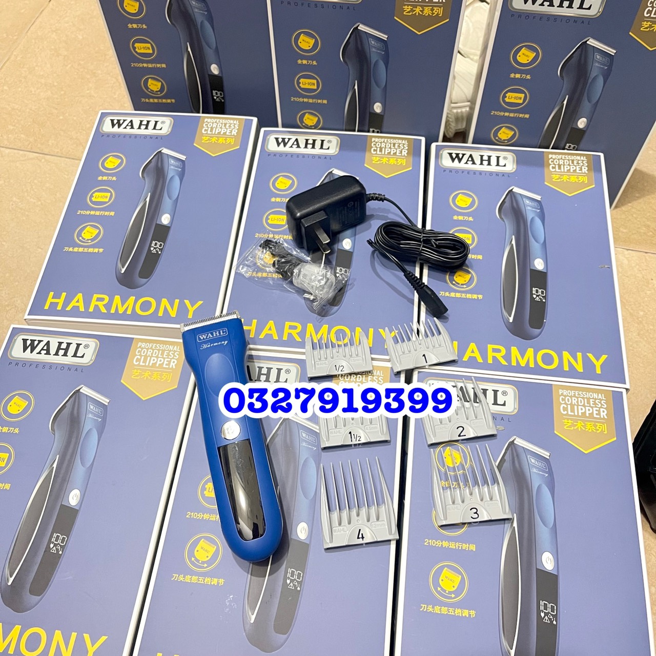 WAHL Tông Đơ Cắt Tóc Cao Cấp WAHL 2235 Màn Hình LCD Pin Lithium Năng Lượng Cao Lưỡi Thép Sắc Bén Thời Gian Sử Dụng 3.5 Giờ
