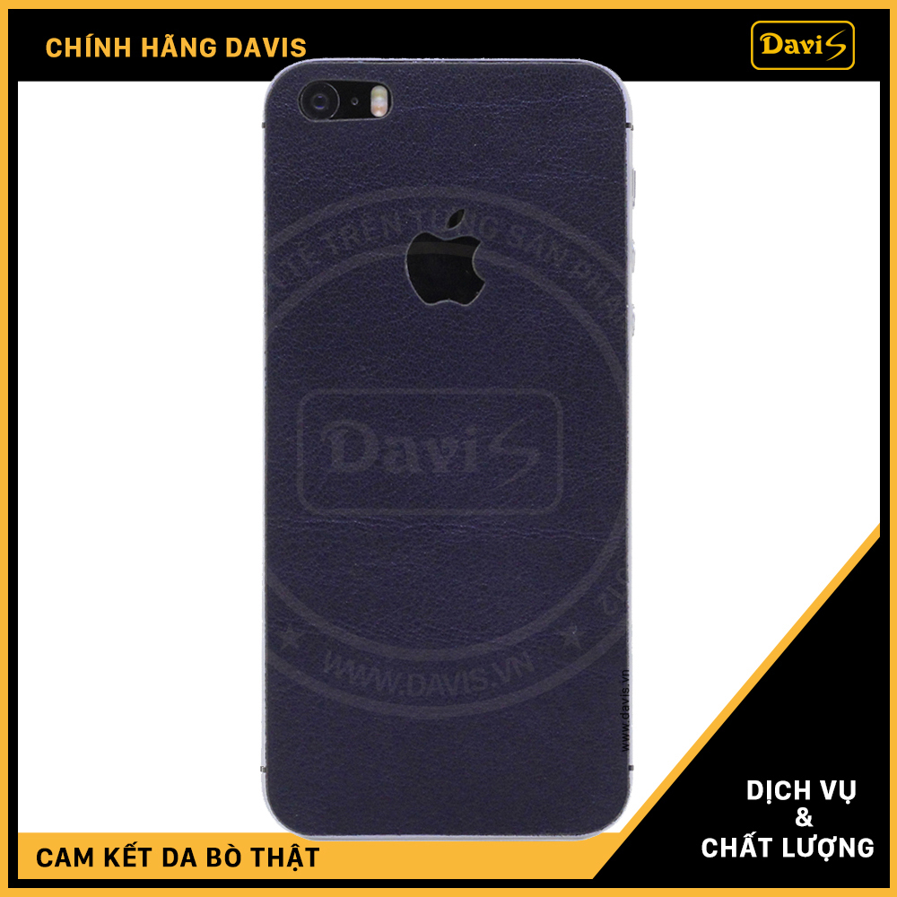 Leather Skin for iPhone 5S - Davis (Brown)