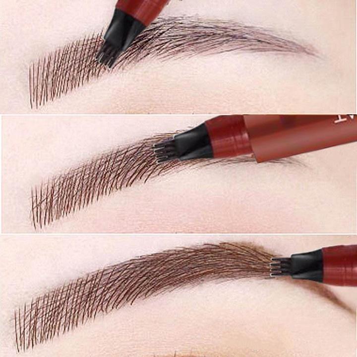 [HCM]Bút kẻ chân mày phẩy sợi chống nước Aiyi