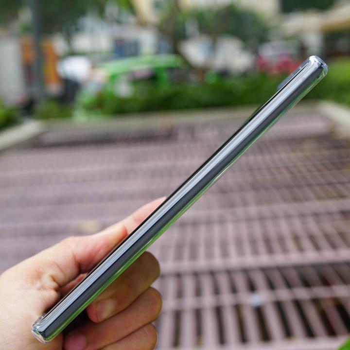 Ốp  Galaxy Note 10 Plus slicone trong suốt theo máy