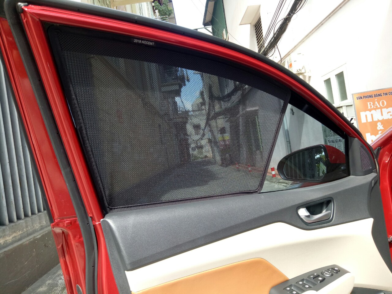 Rèm che nắng kính sườn theo xe Hyundai Accent 2018-2022