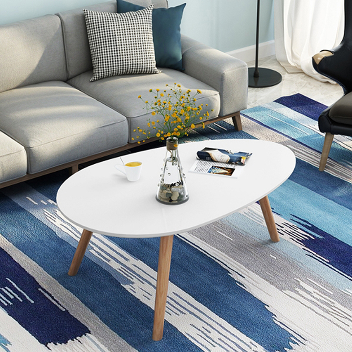 Bàn trà sofa\bàn trà cafe chân gỗ sồi - gp55