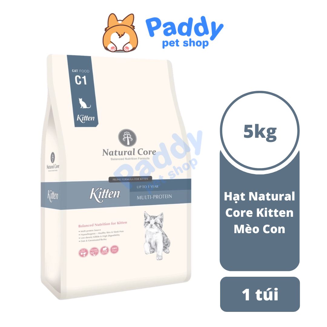 Hạt Mèo Con Hữu Cơ Natural Core Kitten