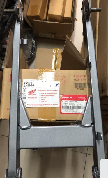 GẤP WAVE 110 MÀU XÁM ZIN