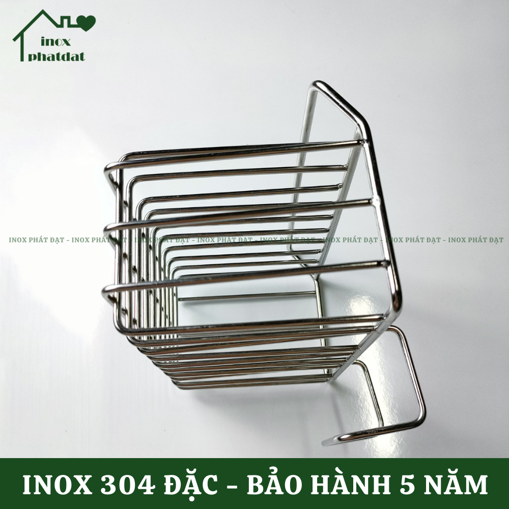 Rổ để chai nước rửa chén Inox 304 PHÁT ĐẠT, giá đựng đồ rửa chén (SP100)