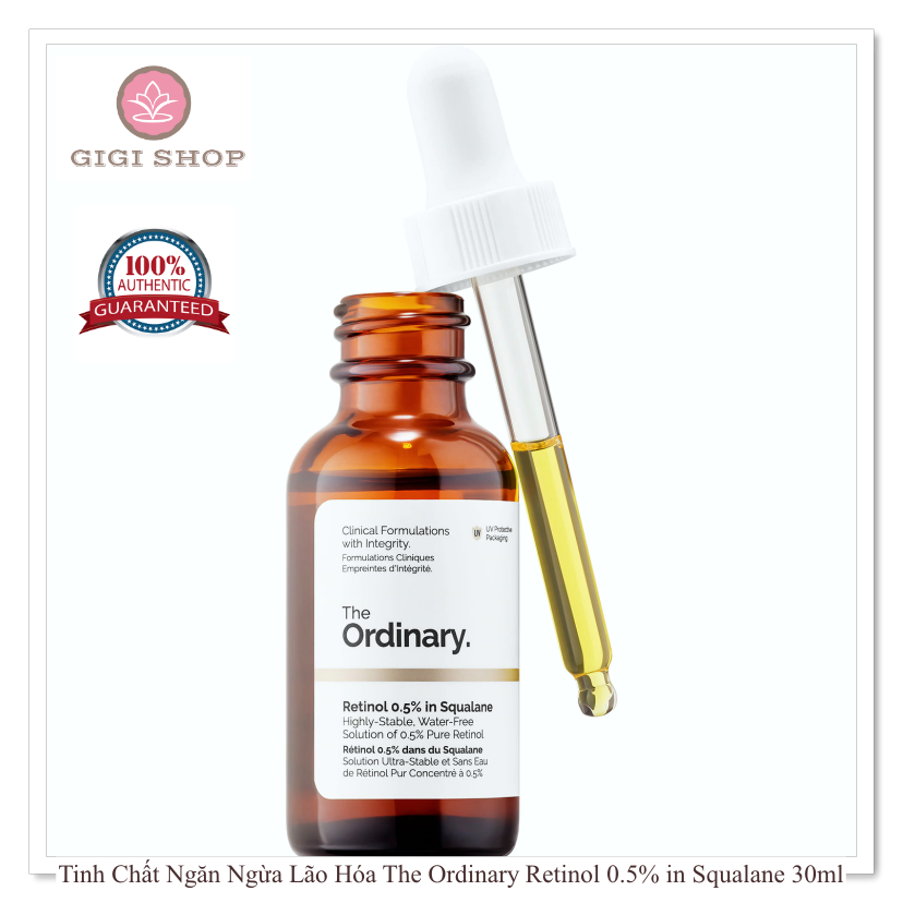 >> SO SÁNH GIÁ TINH CHẤT CÔ ĐẶC DMCK NGĂN NGỪA LÃO HÓA 30ML X 2 | Shopee Lazada Sendo Tiki 54 Tinh Chất Ngăn Ngừa Lão Hóa The Ordinary Retinol 0.5% in Squalane 30ml