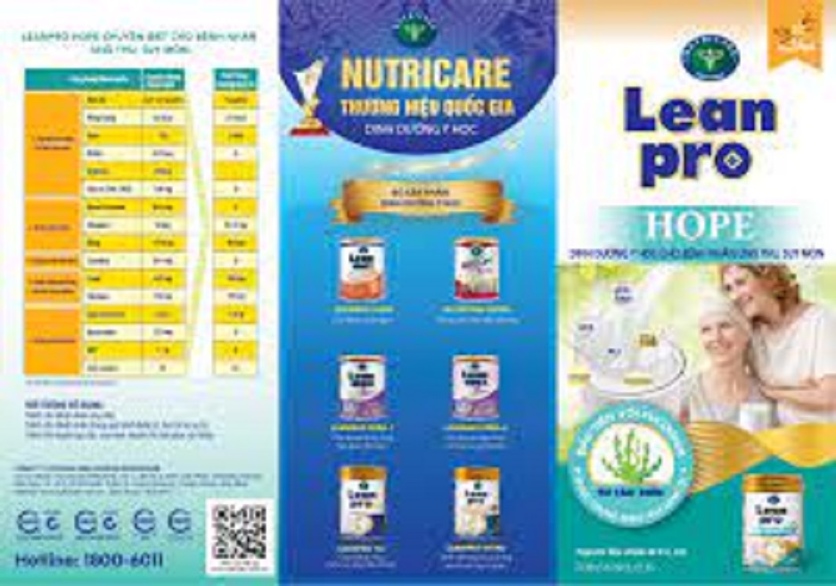 [HCM]LEANPRO HOPE 400G (Sữa Lean Pro Hope Dành Cho Bệnh Nhân Ung Thư)