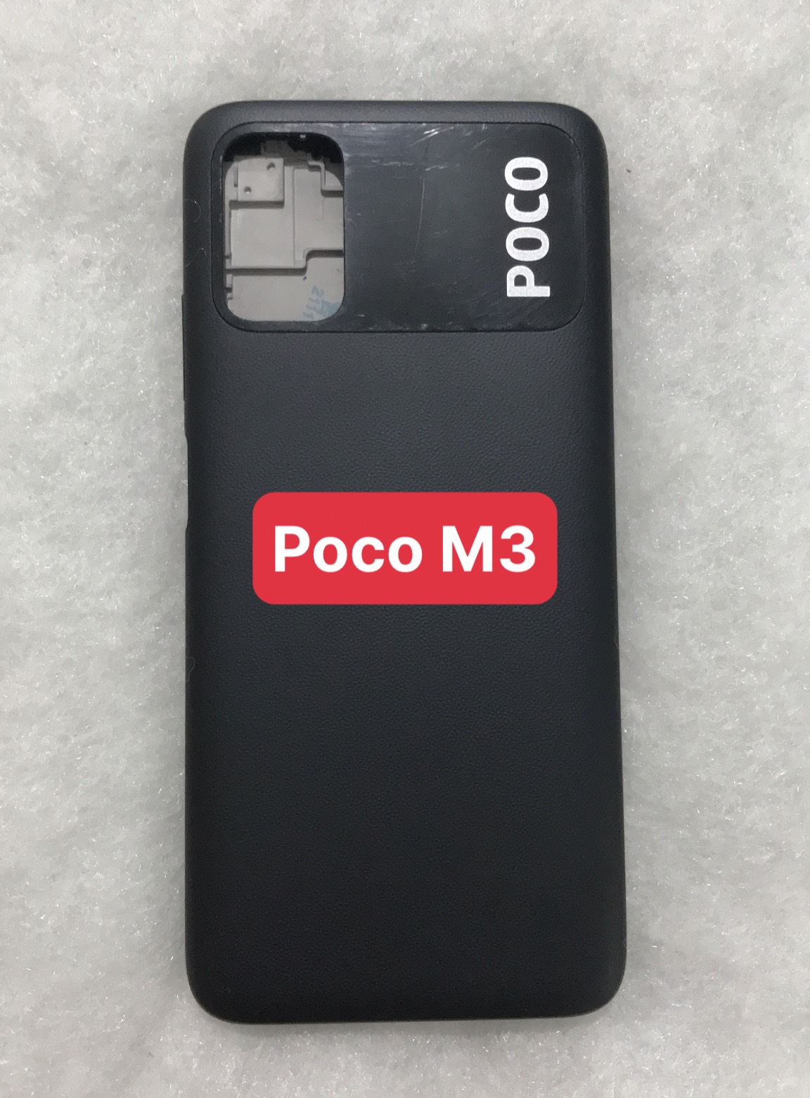 Bộ vỏ xiaomi Poco M3 (Bộ gồm lưng ,xương ,Nút bấm)