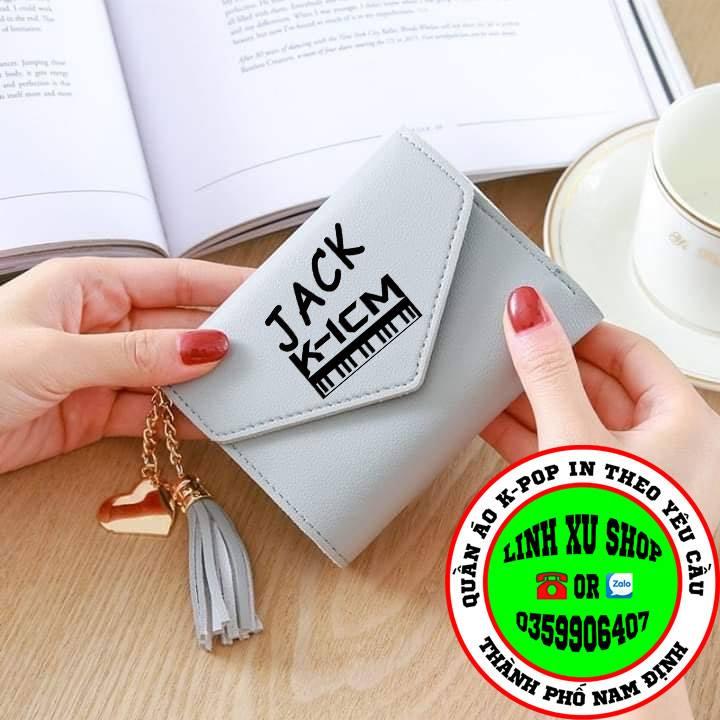 ví bóp da JACK K-ICM in theo yêu cầu