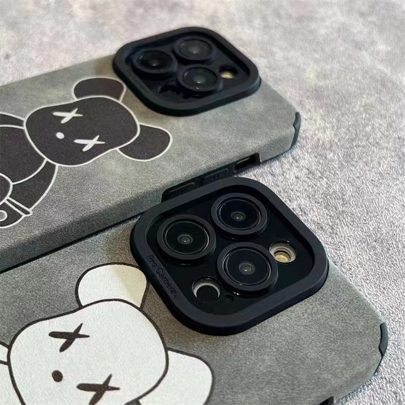 Ốp lưng iphone in hoạ tiết Kaws 3D da lộn cho 7plus/8plus/x/xs/xsmax/11/12/13/14/pro/max/promax/plus/shin/case