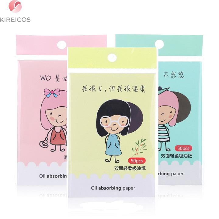 Giấy Thấm Dầu Lameila 50 Miếng A558 Hình Cô Gái