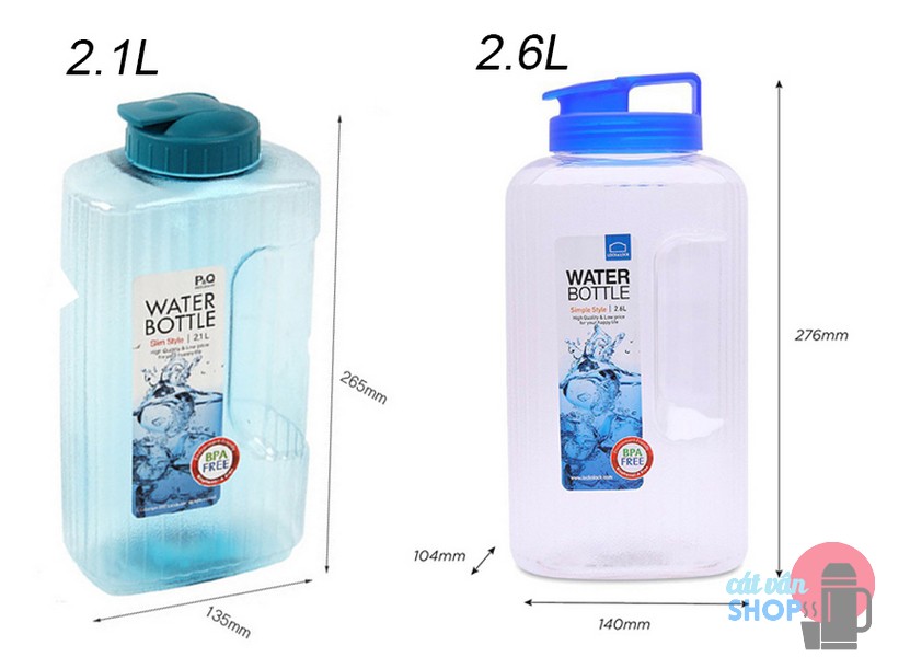 Bình đựng nước Lock&Lock dung tích 2.1L P-00052