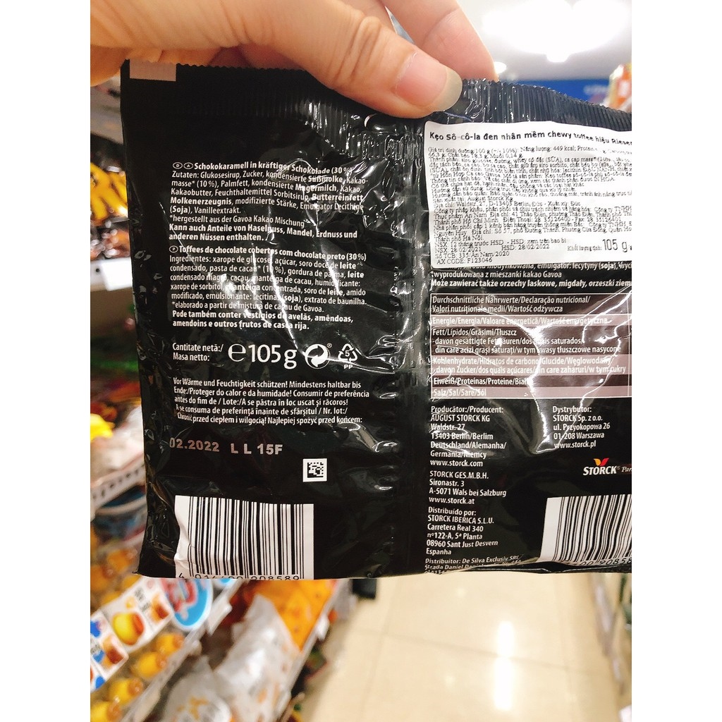 Socola Riesen - Đức 105g 231g 377g